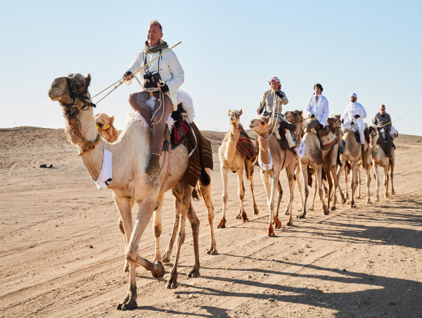  Historic Camel Trek Passes a New Milestone on the Route to Aqaba 