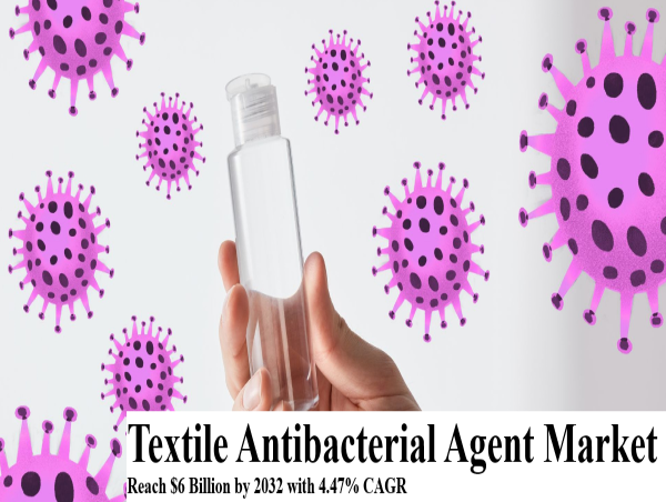  Textile Antibacterial Agent Market to Reach $ 6 Billion by 2032 with 4.47% CAGR 