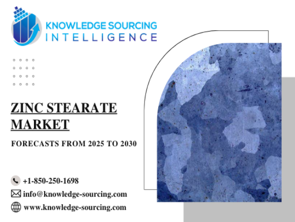 Zinc Stearate Market projected to surpass US$1,164.266 million by 2030 at a CAGR of 5.41%