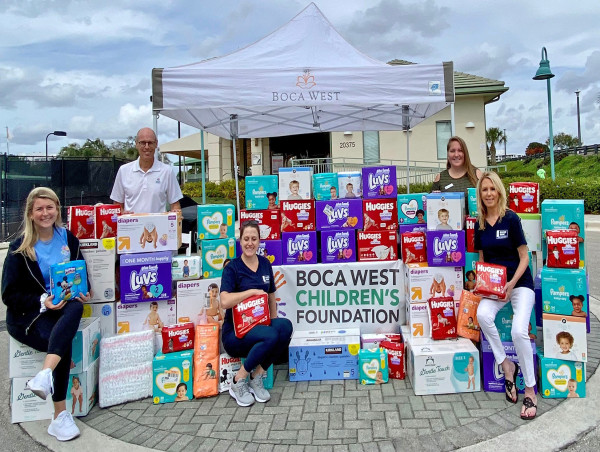  Boca West Children’s Foundation Rallies Community for 1 Million Diaper Challenge 