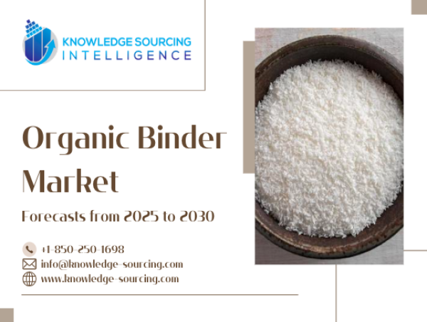  Organic Binder Market anticipated to reach US$10,951.957 million by 2030 at a CAGR of 4.27% 