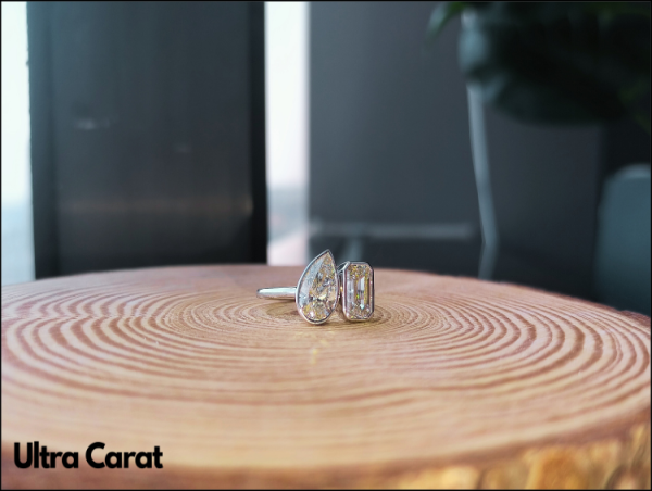 UltraCarat Launches Sustainable Toi Et Moi Rings with Lab-Grown Diamonds and Moissanite
