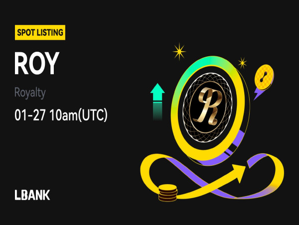  ROY (Royalty) Is Now Available for Trading on LBank Exchange 