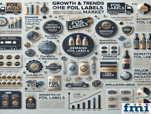  Foil Labels Market to Reach USD 3,487.5 Million by 2035, Driven by Premium Packaging Demand | Report by FMI 