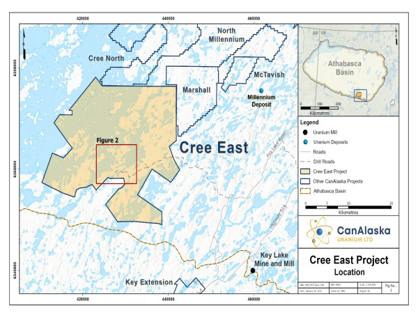  CanAlaska Begins Drill Program on Large Cree East Project 