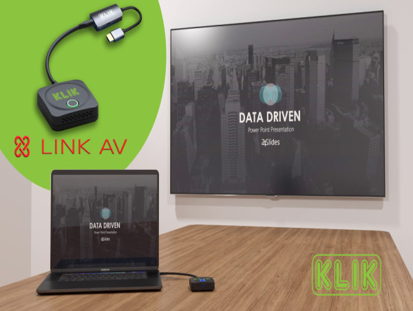  Doubling Down on Simplicity, KLIKLink AV delivers Seamless Collaboration Connectivity 