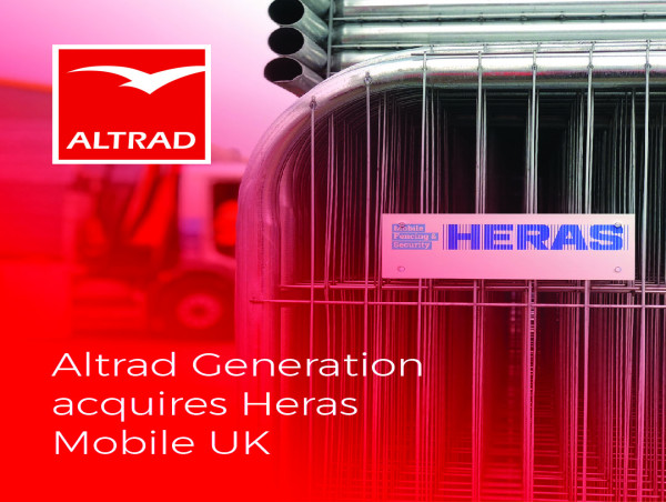  Altrad Generation Acquires Uk Assets And Branch Operations Of Heras Mobile Uk. 