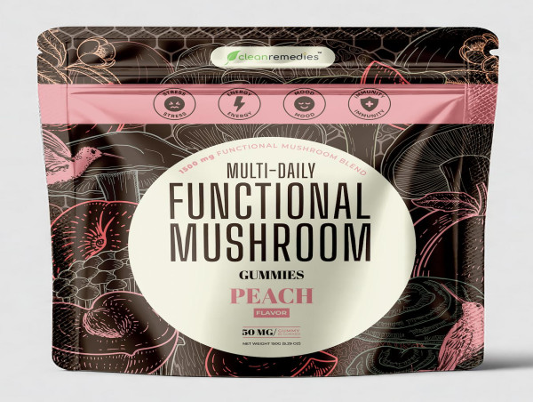  Clean Remedies Launches Functional Mushroom Gummies and Tincture 