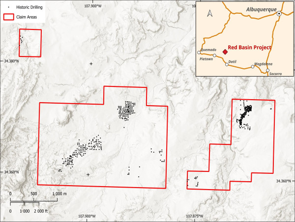  Myriad Uranium Enters into Option to Acquire 100% of the Red Basin Uranium Project in New Mexico, USA 