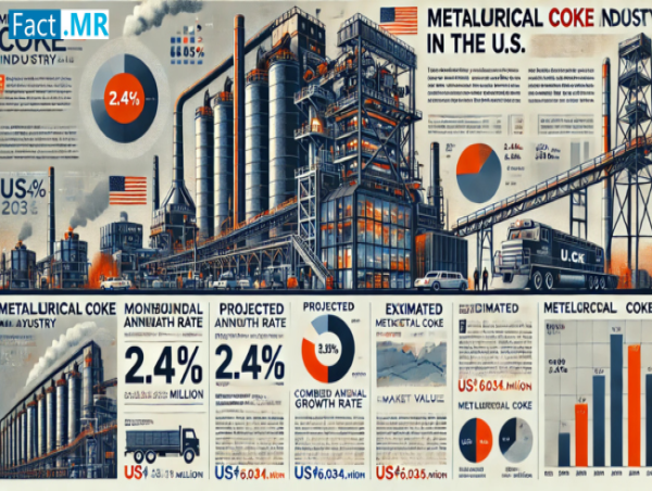  Metallurgical Coke Industry Analysis in the U.S. is Forecast to Reach US$ 6,034.5 Million by 2034 | Fact.MR Report 