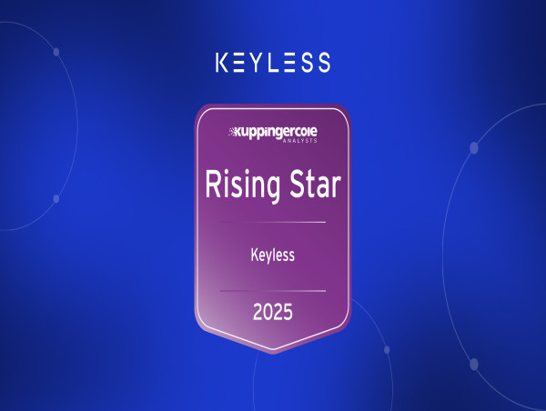 KuppingerCole Names Keyless as a 2025 Rising Star in Customer Authentication and Fraud Prevention