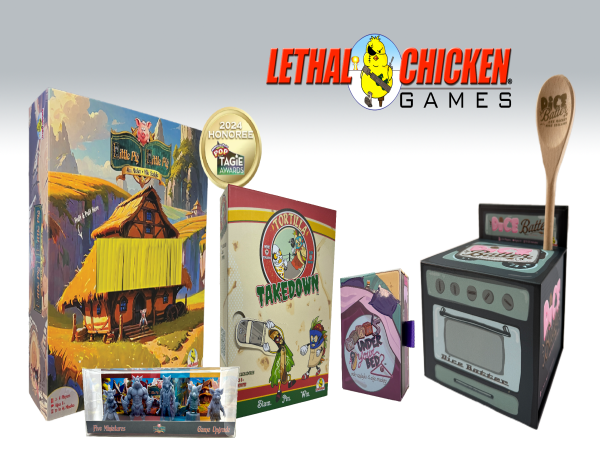  As Egg Costs Remain High, Lethal Chicken Games Cracks the Code for Affordable Family Fun with Four New Board Games 