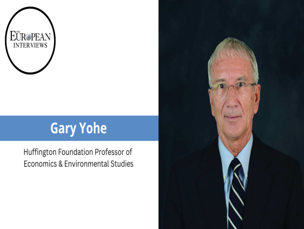  Watch The European's interview with Gary Yohe, Huffington Foundation Professor of Economics & Environmental Studies 