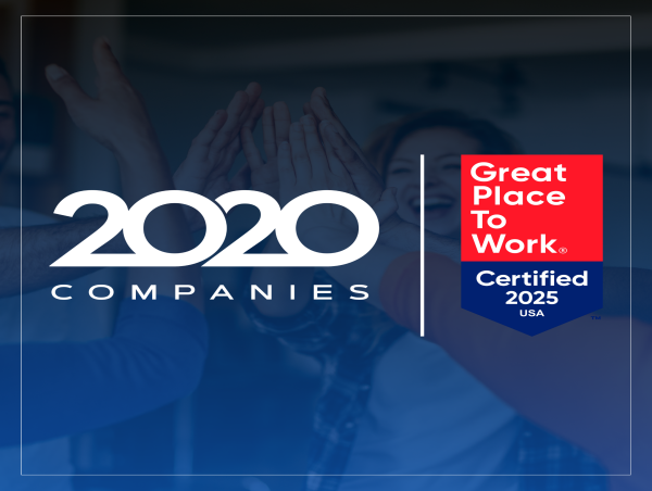  2020 Companies Earns 2025 Great Place To Work Certification™ 