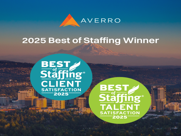 AVERRO WINS CLEARLYRATED’S 2025 BEST OF STAFFING CLIENT AND TALENT AWARDS FOR SERVICE EXCELLENCE