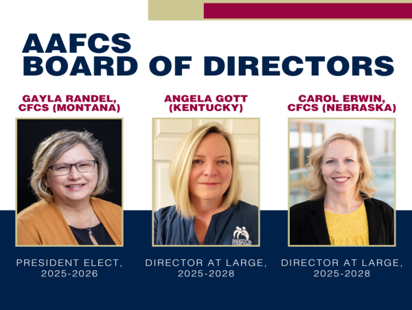  Announcing the 2025 AAFCS Board of Directors Election Results 