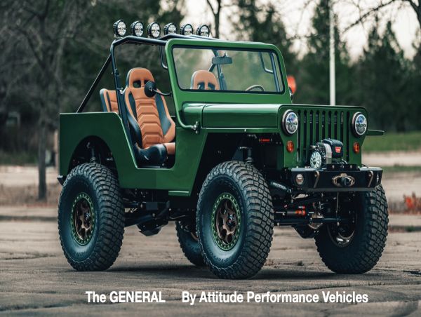  Local Designer, Attitude Performance to Display Their Iconic Flat-Fender Jeep® Creation at This Year's Chicago Auto Show 