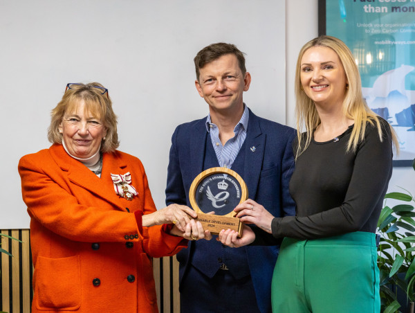  Third Royal Award Presented To Mobilityways In Special Ceremony With Lord Lieutenant 