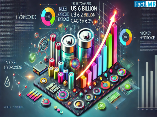  Nickel Hydroxide Market is Projecting 6.2% CAGR Growth to Hit $6.2B by 2033, Fact.MR Analysis 