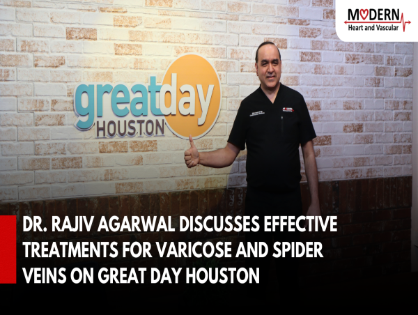  Dr. Rajiv Agarwal Discusses Effective Treatments for Varicose and Spider Veins on Great Day Houston 