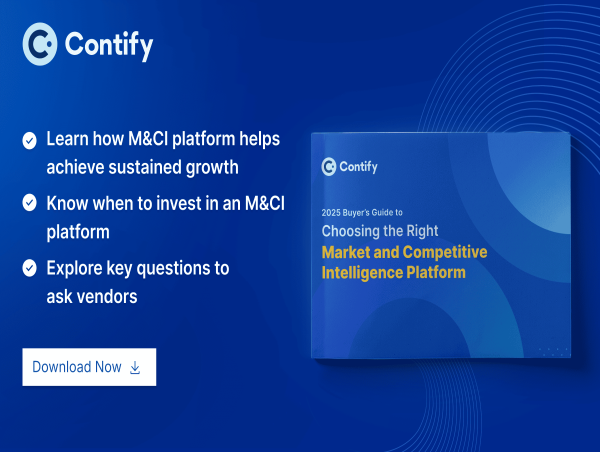  Contify Releases Buyer’s Guide to Help Businesses Choose the Right Market and Competitive Intelligence Platform 