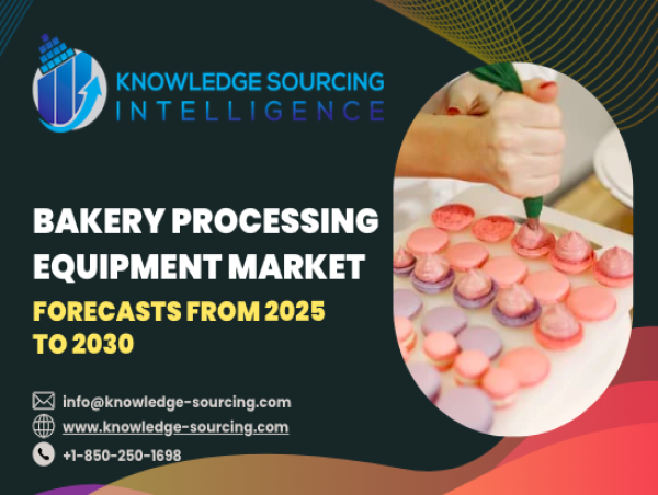  Bakery Processing Equipment Market projected to achieve a CAGR of 6.84% to reach US$20.147 billion by 2030 