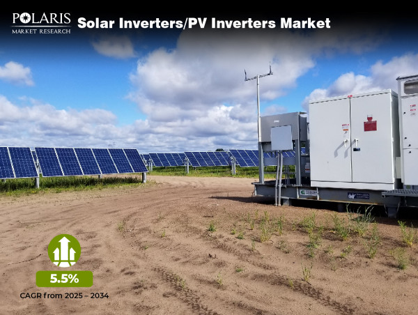  Solar Inverters/PV Inverters Market Projected to Hit US$ 24.63 Billion With 5.5% CAGR Growth Forecast By 2025 to 2034 