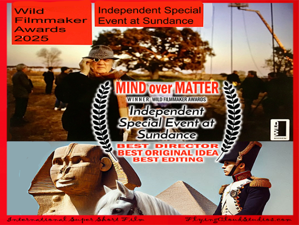  'Mind Over Matter' wins the Wild Filmmaker Award at the Independent Special Event at Sundance. 