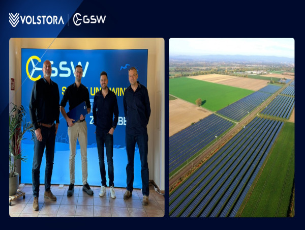  Volstora Energy Storage Selected by GSW Gold SolarWind Management GmbH for 58MWp solar park in Germany 