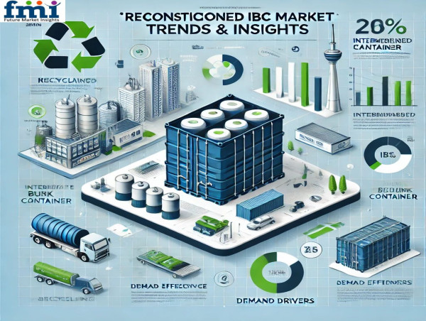  Reconditioned IBC Market Set to Reach USD 8,724.8 Million by 2034, Driven by Sustainable Solutions | Report by FMI 