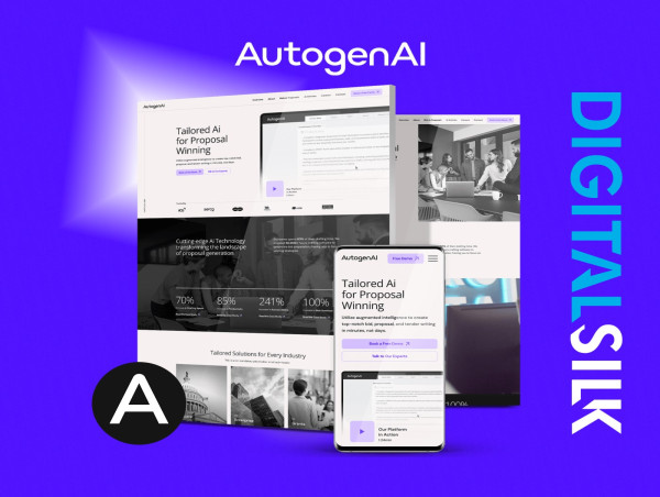  AutoGenAI Sees Surge in Conversions and User Engagement Following Website Redesign by Digital Silk 