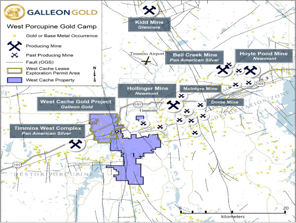  Galleon Gold Receives Invitation to Submit Closure Plan for West Cache Project Bulk Sample Program 