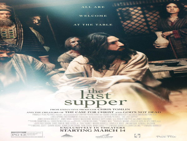  Music Icon Chris Tomlin Takes a Seat at the The Last Supper Film as Executive Producer 