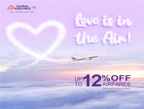  China Airlines Unveils Exclusive Valentine’s Day Promotion for North America Travelers 