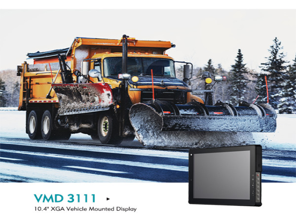  NEXCOM’S VMD 3111 Vehicle-Mount Display Combines Crystal Clear Viewing with Rugged Durability 