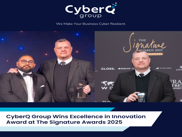  CyberQ Group Wins Excellence in Innovation Award at The Signature Awards 2025 