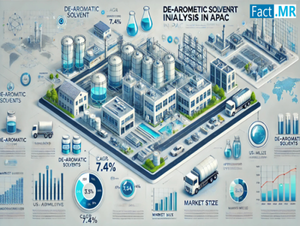  De-aromatic Solvent Industry Analysis in APAC is Projected to Reach a Value of US$ 1,185.4 Mn at a 7.4% CAGR by 2034 