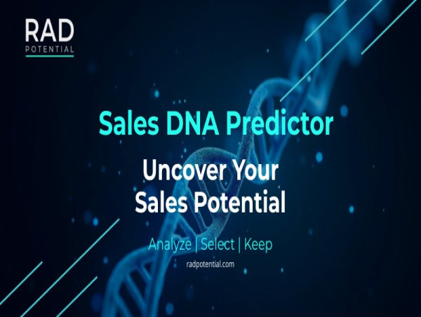  RAD Potential Advisory Unveils the Game-Changing Sales DNA Predictor to Transform Sales Hiring 