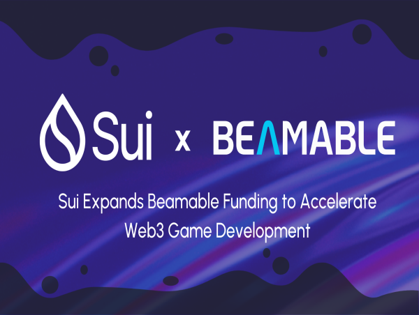  Sui Expands Beamable Funding to Accelerate Web3 Game Development 