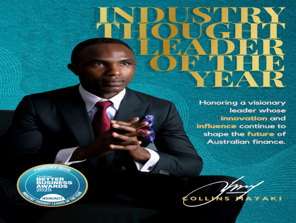  Collins Mayaki Named Finalist for Thought Leader of the Year at the Better Business Awards 2025 