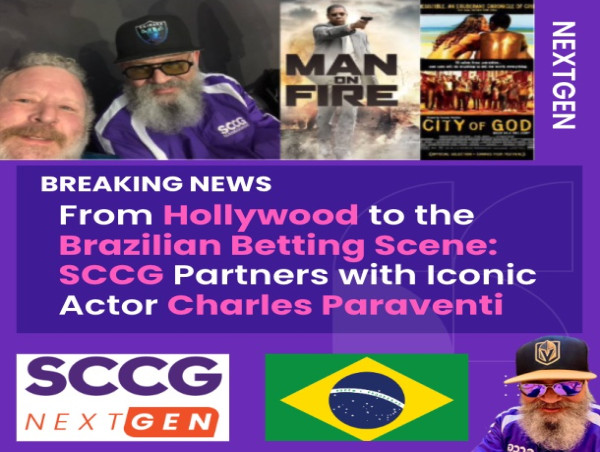  From Hollywood to the Brazilian Betting Scene: SCCG Partners with Iconic Actor Charles Paraventi 