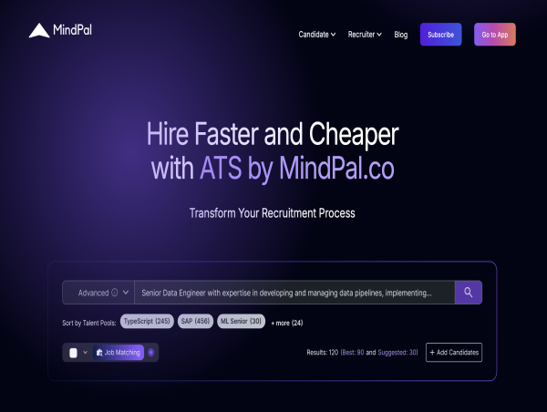  MindPal.co is expanding its AI HR tools offering for recruiters and candidates 