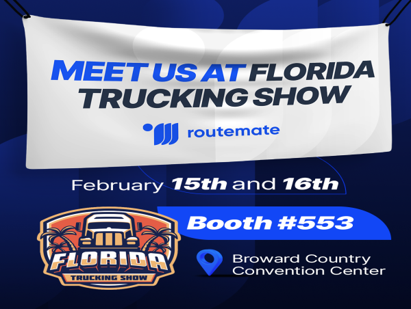  RouteMate to Showcase Advanced Fleet Management Solutions at the Florida Trucking Show 2025 