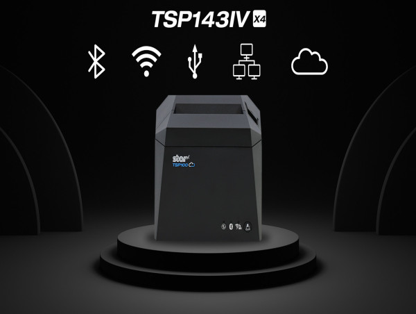  Star Micronics redefines Receipt and Label Printing with the launch of the TSP143IV X4 and TSP143IVSK X4 