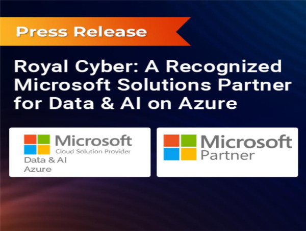  Royal Cyber: A Recognized Microsoft Solutions Partner for Data & AI on Azure 