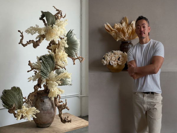  Los Angeles Floral Company Names Keigo Sato Artist-in-Residence, Unveils Debut Preserved Floral Collection 