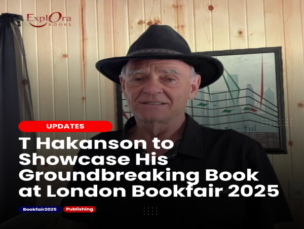  T Hakanson to Showcase His Groundbreaking Book at London Bookfair 2025 