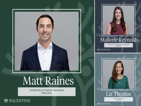  Balentine Strengthens Succession Planning with Three New Principals 