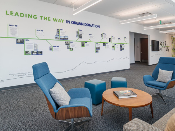  Healthcare Art Consulting & Quality Art House (HAC & QAH) Use Graphic Walls for Workplace Improvement 