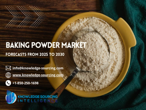  Baking Powder Market projected to reach US$5.347 billion by 2030 at a significant CAGR of 4.79% 